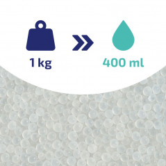 Żel krzemionkowy Aquafloow Silicagel, pochłaniacz wilgoci 1 kg