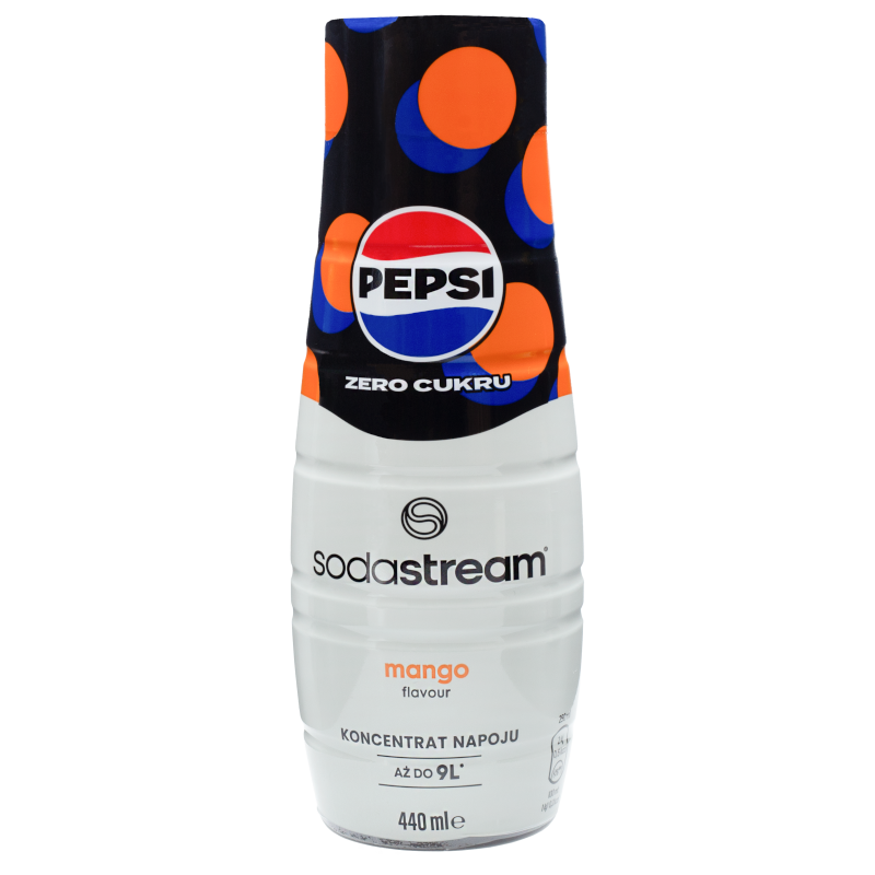 Syrop (koncentrat) Pepsi Max Mango do saturatora SodaStream 440 ml