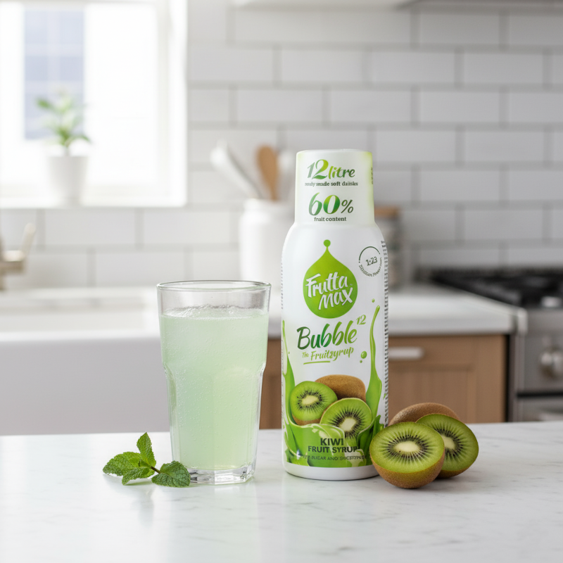 Syrop (koncentrat) FruttaMax Kiwi do saturatora 500ml Syrop (koncentrat) FruttaMax Kiwi do saturatora 500ml