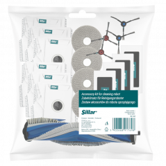 Zestaw akcesoriów do robota sprzątającego (19 elementów) kompatybilny z ECOVACS Deebot T30 PRO OMNI / T30 OMNI