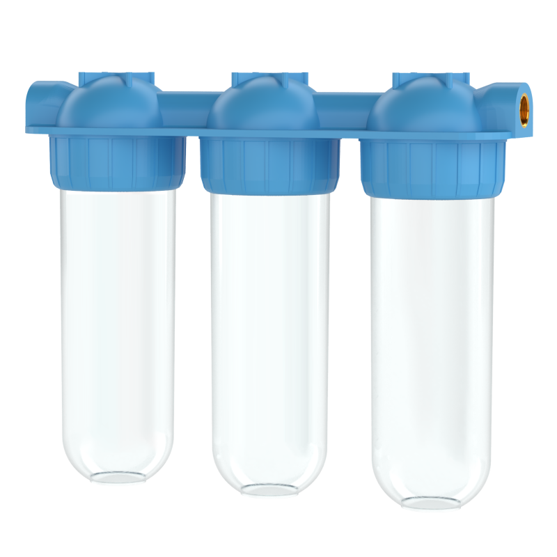 Trójstopniowy system narurowy oczyszczania wody Wessper TripleMax 1" Trójstopniowy system narurowy oczyszczania wody Wessper TripleMax 1"