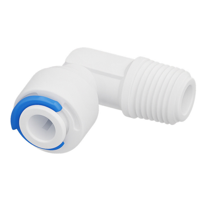 Szybkozłączka, złączka kolanko 1/4'' ODx 1/4'' do systemów odwróconej osmozy