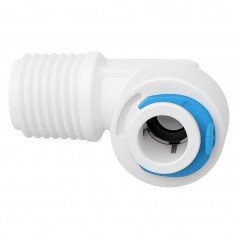 Szybkozłączka, złączka kolanko 1/4'' ODx 1/4'' do systemów odwróconej osmozy