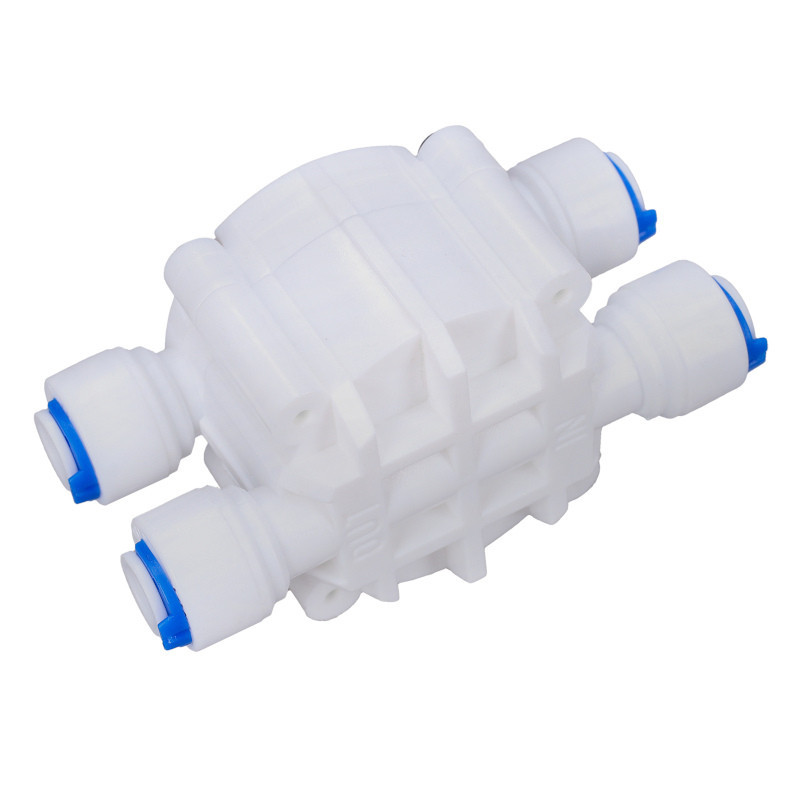 Zawór czterodrożny QZ4 1/4" do systemów odwróconej osmozy RO – szybkozłączka 6,35 mm