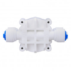 Zawór czterodrożny QZ4 1/4" do systemów odwróconej osmozy RO – szybkozłączka 6,35 mm