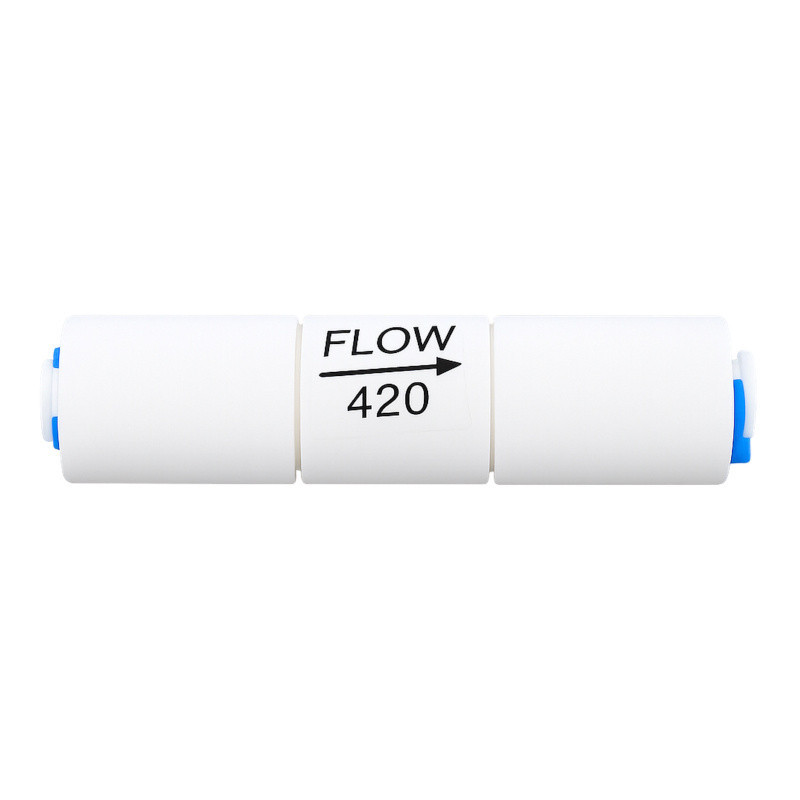 Ogranicznik przepływu wody 420 Flow 75 GPD 2x 1/4" QC do systemów odwróconej osmozy RO