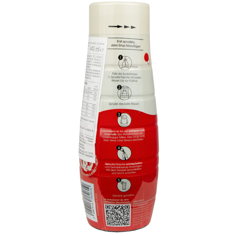 Syrop (koncentrat) Cola Orange do saturatora SodaStream 440 ml