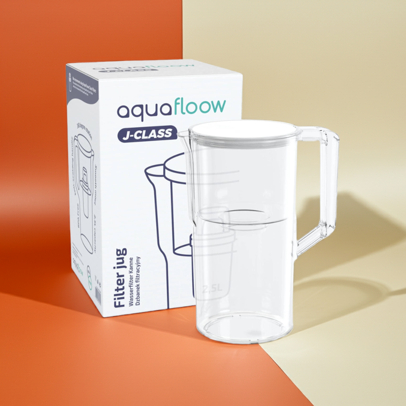 Dzbanek filtrujący Aquafloow J-Class biały 2,5 l Dzbanek filtrujący Aquafloow J-Class biały 2,5 l