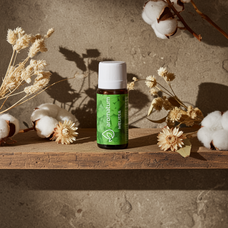 Naturalny olejek eteryczny melisa Aromatum 12 ml Naturalny olejek eteryczny melisa Aromatum 12 ml