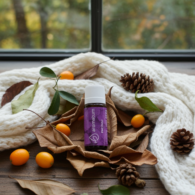 Naturalny olejek eteryczny paczuli Aromatum 12 ml Naturalny olejek eteryczny paczuli Aromatum 12 ml