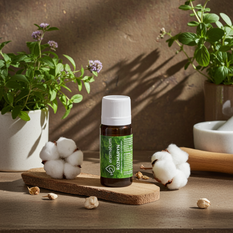 Naturalny olejek eteryczny rozmaryn Aromatum 12 ml Naturalny olejek eteryczny rozmaryn Aromatum 12 ml