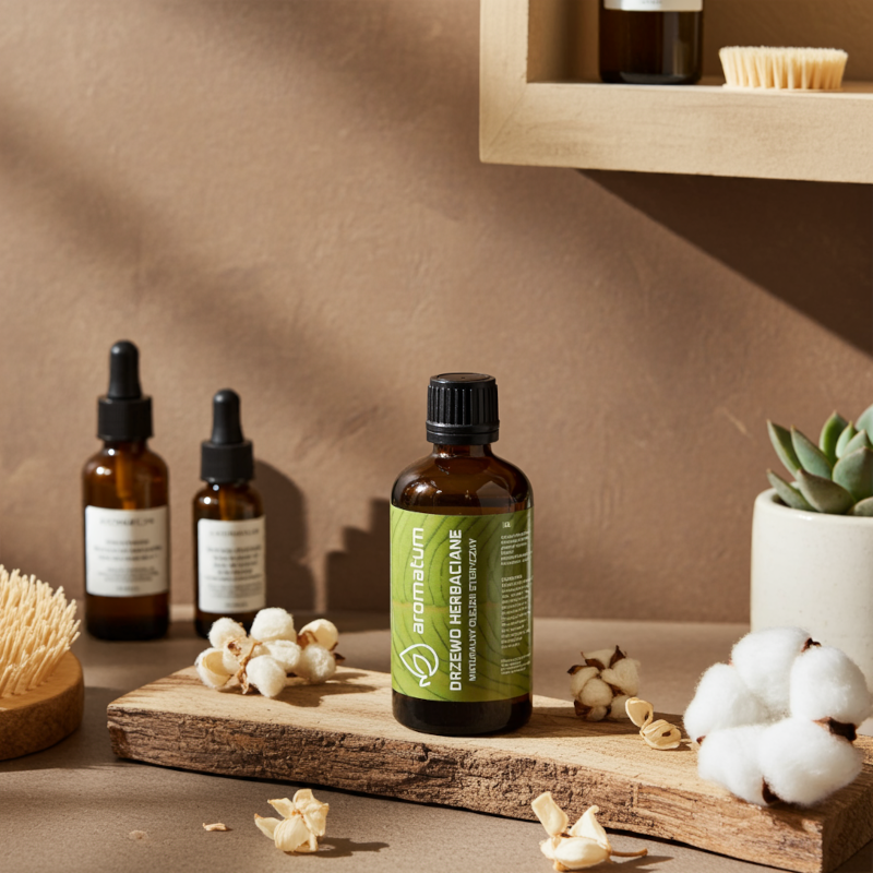 Naturalny olejek eteryczny drzewo herbaciane Aromatum 100 ml Naturalny olejek eteryczny drzewo herbaciane Aromatum 100 ml