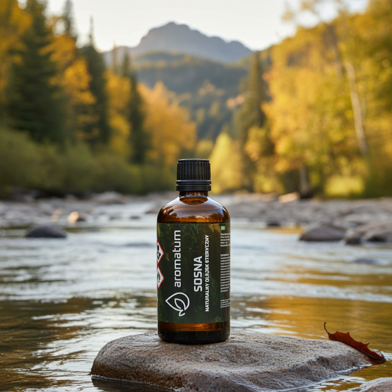 Naturalny olejek eteryczny sosna Aromatum 100 ml Naturalny olejek eteryczny sosna Aromatum 100 ml
