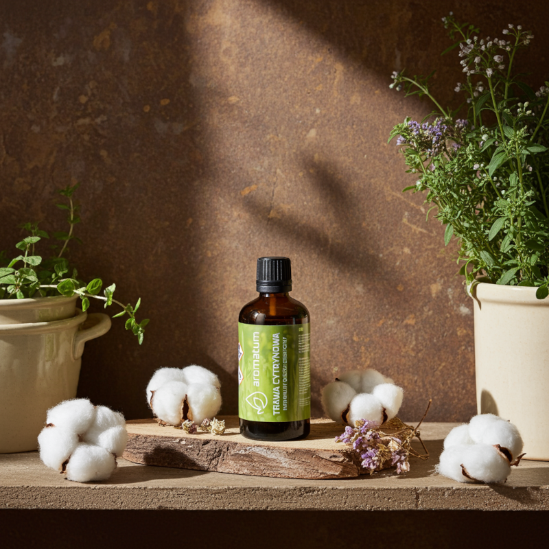 Naturalny olejek eteryczny trawa cytrynowa Aromatum 100 ml Naturalny olejek eteryczny trawa cytrynowa Aromatum 100 ml