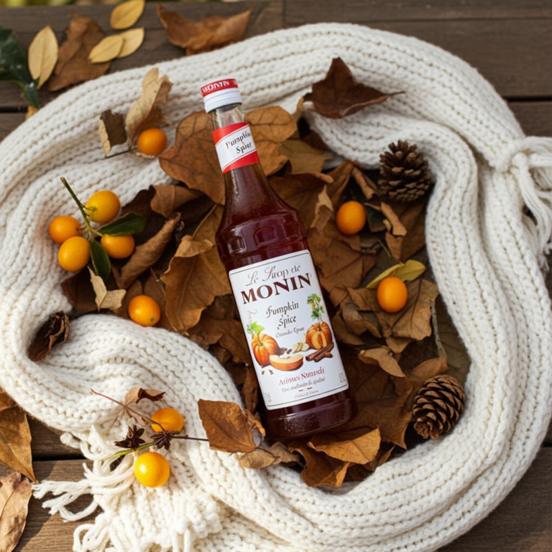 Syrop Monin Pumpkin Spice o smaku korzenno-dyniowym 700 ml Syrop Monin Pumpkin Spice o smaku korzenno-dyniowym 700 ml