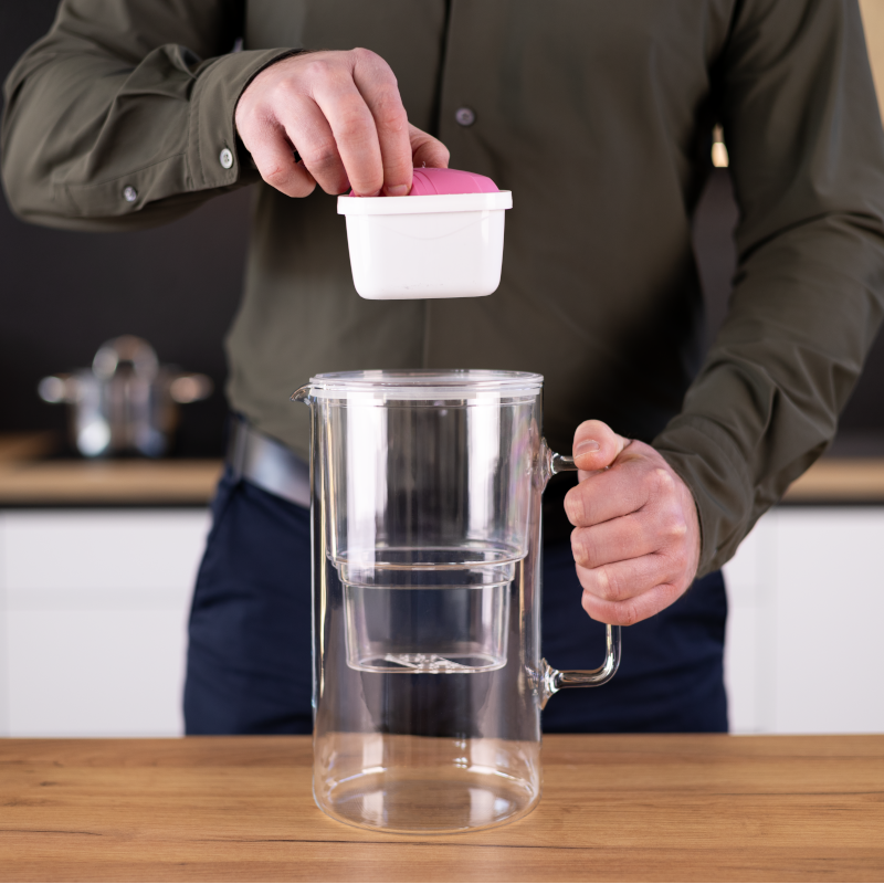 Wkłady filtrujące Wessper Aquamax Mg+ do dzbanka, magnezowy - 5 sztuk Wkłady filtrujące Wessper Aquamax Mg+ do dzbanka, magnezowy - 5 sztuk