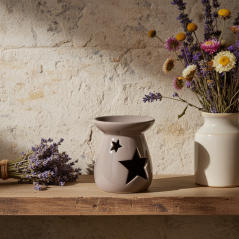 Ceramiczny kominek zapachowy do wosków i olejków 11x9 cm