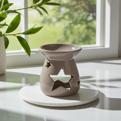 Ceramiczny kominek zapachowy do wosków i olejków 11x9 cm