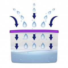 Pochłaniacz wilgoci Aquafloow Filler Lavender o zapachu lawendy 400 ml