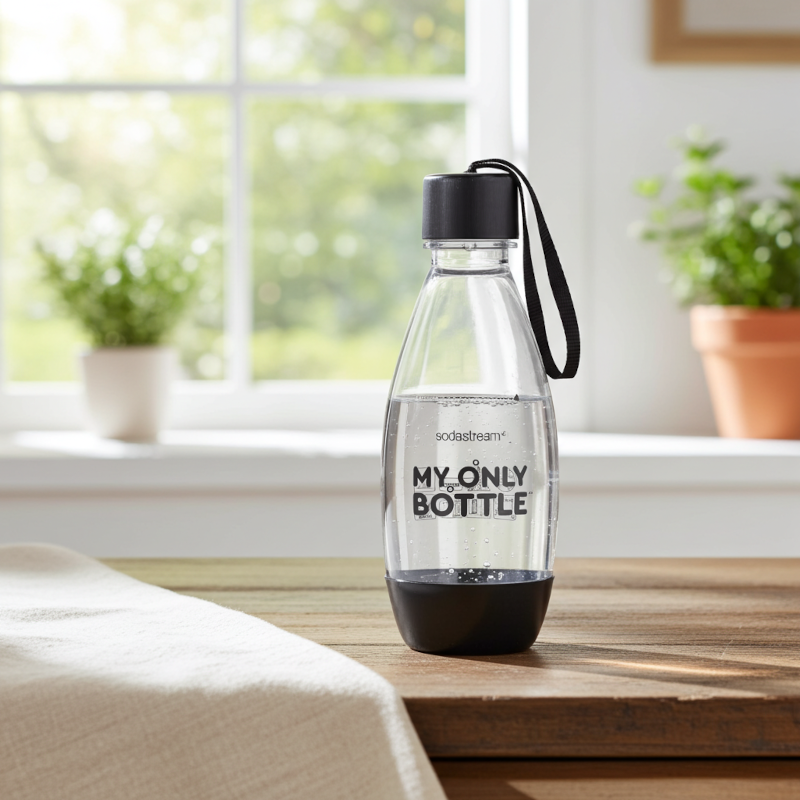 Butelka My Only Bottle SodaStream do saturatora, czarna 500 ml Butelka My Only Bottle SodaStream do saturatora, czarna 500 ml