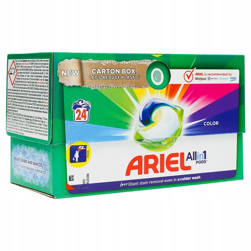 Ariel All in 1 Pods kapsułki do prania koloru 24 szt.