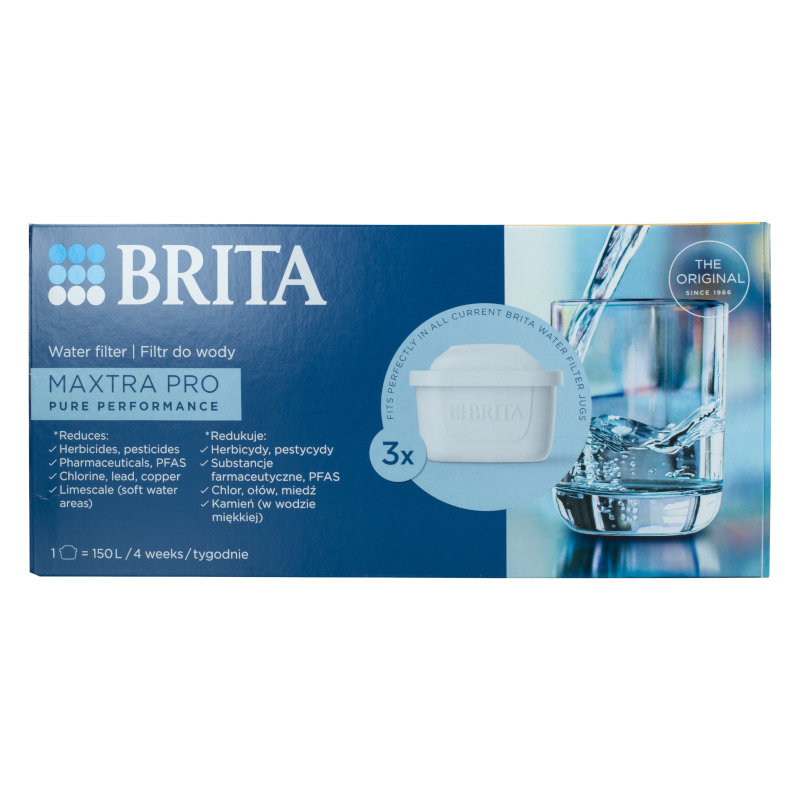Wkład filtrujący Brita Maxtra Pro Pure Performance do dzbanka 3 szt.