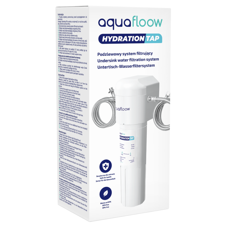 Podzlewowy system filtrujący Aquafloow Hydration Tap