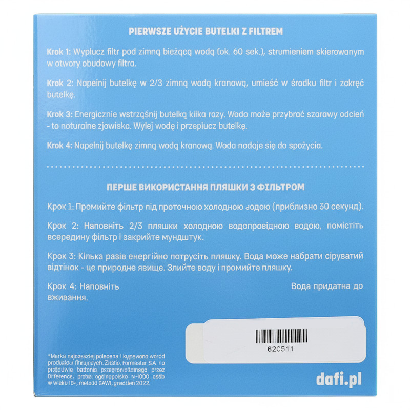 Filtr do butelki Dafi Soft i Solid, flamingowy - zestaw 3 szt. Filtr do butelki Dafi Soft i Solid, flamingowy - zestaw 3 szt.