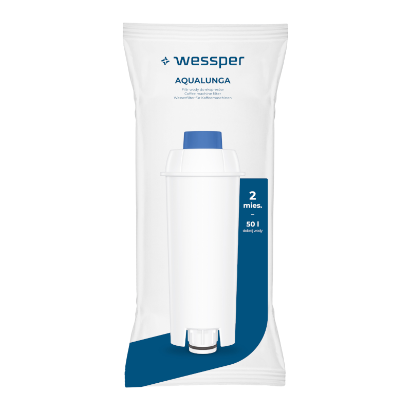Filtr wody Wessper AquaLunga kompatybilny z ekspresami DeLonghi