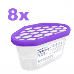 Pochłaniacze wilgoci Aquafloow Filler Lavender o zapachu lawendy 8x400ml