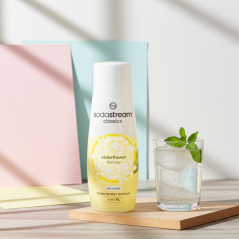 Syrop (koncentrat) Elderflower Zero - czarny bez do saturatora SodaStream 440ml