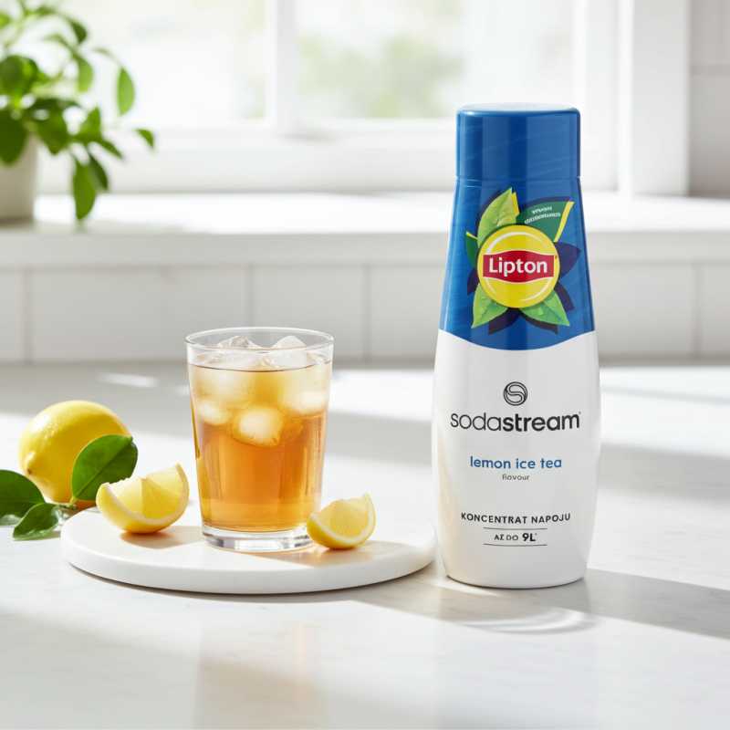 Syrop (koncentrat) Lipton Lemon Ice Tea do saturatora SodaStream 440 ml