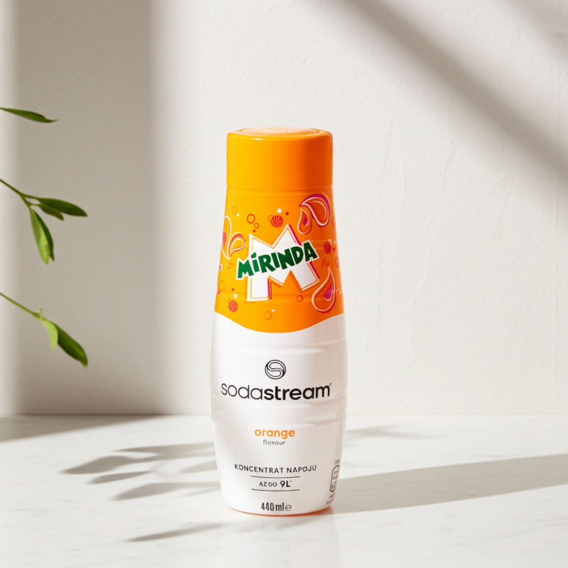Syrop (koncentrat) Mirinda do saturatora SodaStream 440 ml Syrop (koncentrat) Mirinda do saturatora SodaStream 440 ml