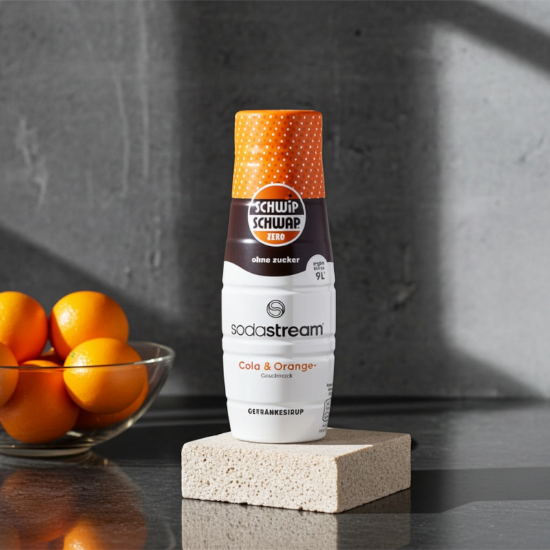 Syrop (koncentrat) Schwip Schwap bez cukru do saturatora SodaStream 440 ml