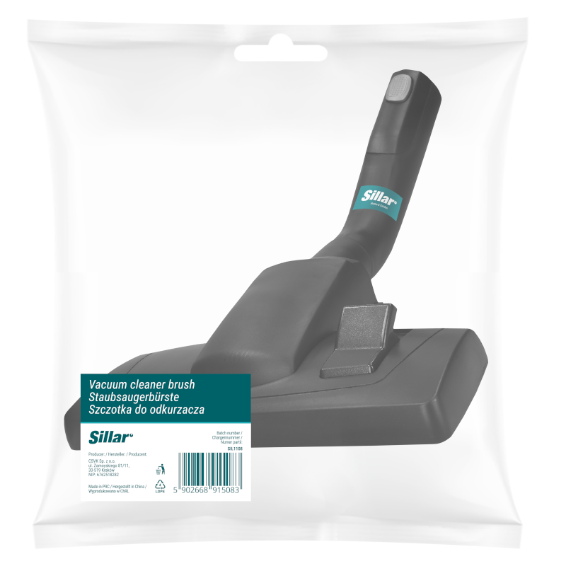 Szczotka z owalnym złączem Sillar kompatybilna z odkurzaczami Electrolux, AEG Szczotka z owalnym złączem Sillar kompatybilna z odkurzaczami Electrolux, AEG
