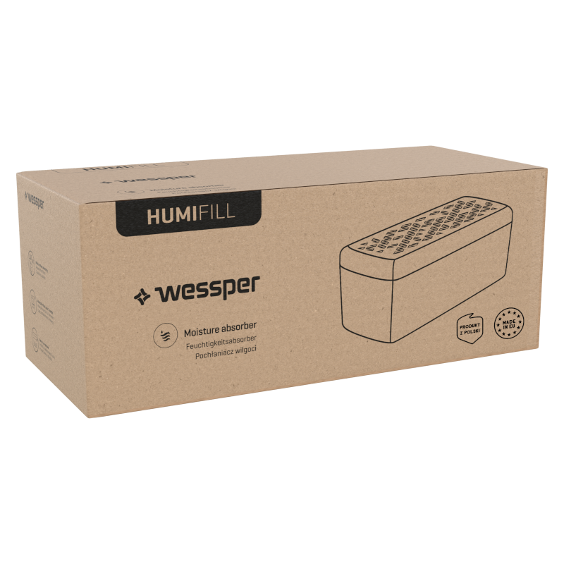 Pochłaniacz wilgoci Wessper Humifill z wkładem 500 g Pochłaniacz wilgoci Wessper Humifill z wkładem 500 g