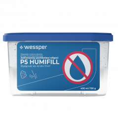 Jednorazowy pochłaniacz wilgoci Wessper P5 Humifill 400 ml