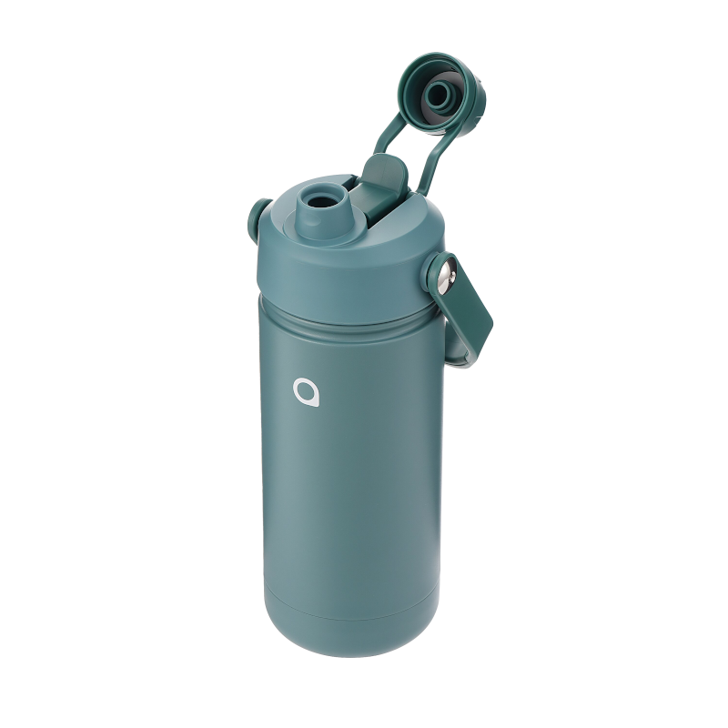 Butelka termiczna Aquafloow Therm Bottle ze stali nierdzewnej, ciemnozielona 500 ml