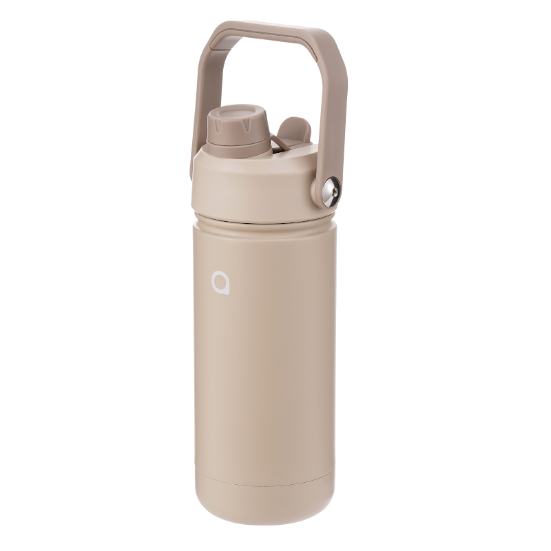 Butelka termiczna Aquafloow Therm Bottle ze stali nierdzewnej, beżowa 500 ml Butelka termiczna Aquafloow Therm Bottle ze stali nierdzewnej, beżowa 500 ml
