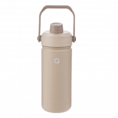 Butelka termiczna Aquafloow Therm Bottle ze stali nierdzewnej, beżowa 500 ml