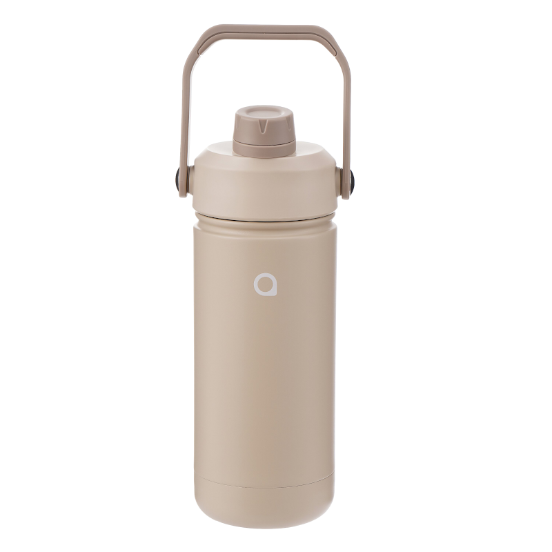 Butelka termiczna Aquafloow Therm Bottle ze stali nierdzewnej, beżowa 500 ml Butelka termiczna Aquafloow Therm Bottle ze stali nierdzewnej, beżowa 500 ml