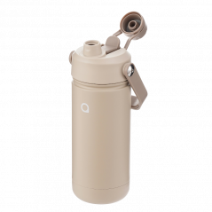 Butelka termiczna Aquafloow Therm Bottle ze stali nierdzewnej, beżowa 500 ml