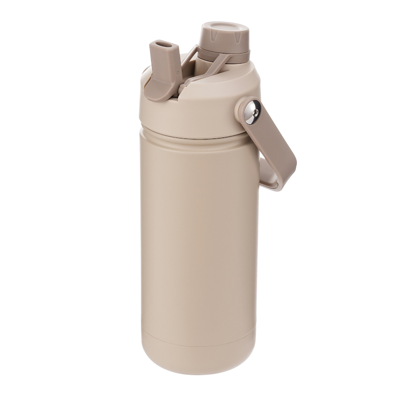 Butelka termiczna Aquafloow Therm Bottle ze stali nierdzewnej, beżowa 500 ml Butelka termiczna Aquafloow Therm Bottle ze stali nierdzewnej, beżowa 500 ml