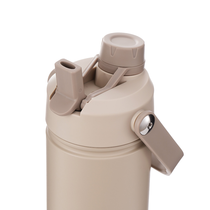 Butelka termiczna Aquafloow Therm Bottle ze stali nierdzewnej, beżowa 500 ml Butelka termiczna Aquafloow Therm Bottle ze stali nierdzewnej, beżowa 500 ml