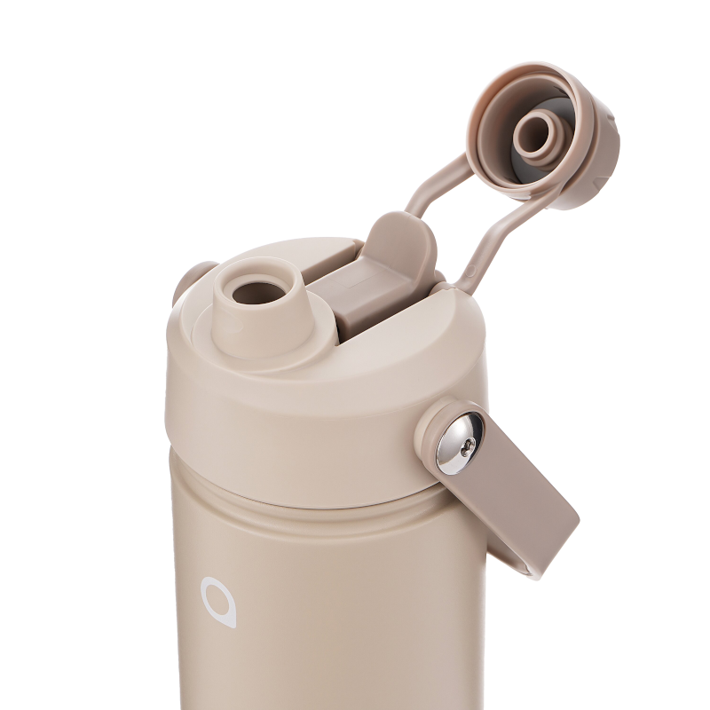 Butelka termiczna Aquafloow Therm Bottle ze stali nierdzewnej, beżowa 500 ml Butelka termiczna Aquafloow Therm Bottle ze stali nierdzewnej, beżowa 500 ml
