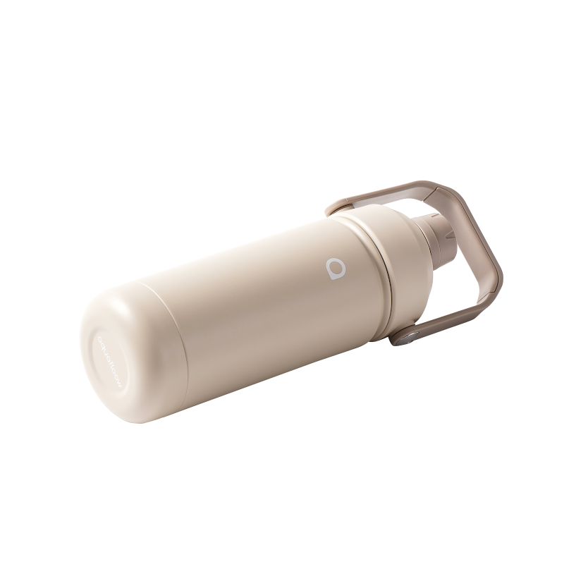 Butelka termiczna Aquafloow Therm Bottle ze stali nierdzewnej, beżowa 500 ml Butelka termiczna Aquafloow Therm Bottle ze stali nierdzewnej, beżowa 500 ml