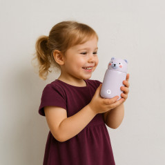 Butelka termiczna dla dzieci Aquafloow Therm Bottle Kids – Miś 320 ml