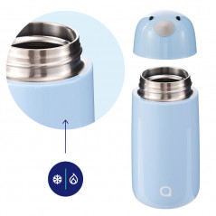 Butelka termiczna dla dzieci Aquafloow Therm Bottle Kids – Gołąb 350 ml