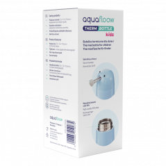 Butelka termiczna dla dzieci Aquafloow Therm Bottle Kids – Gołąb 350 ml