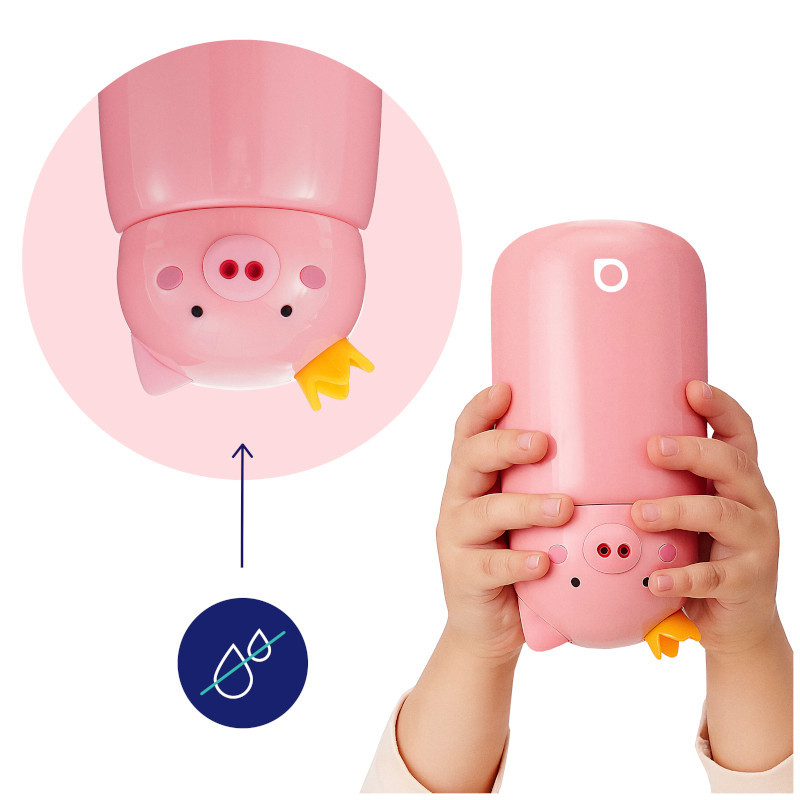 Butelka termiczna dla dzieci Aquafloow Therm Bottle Kids – Świnka 350 ml